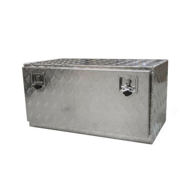 Pickup Truck Bed At Camper Trailer Aluminium Tool Box